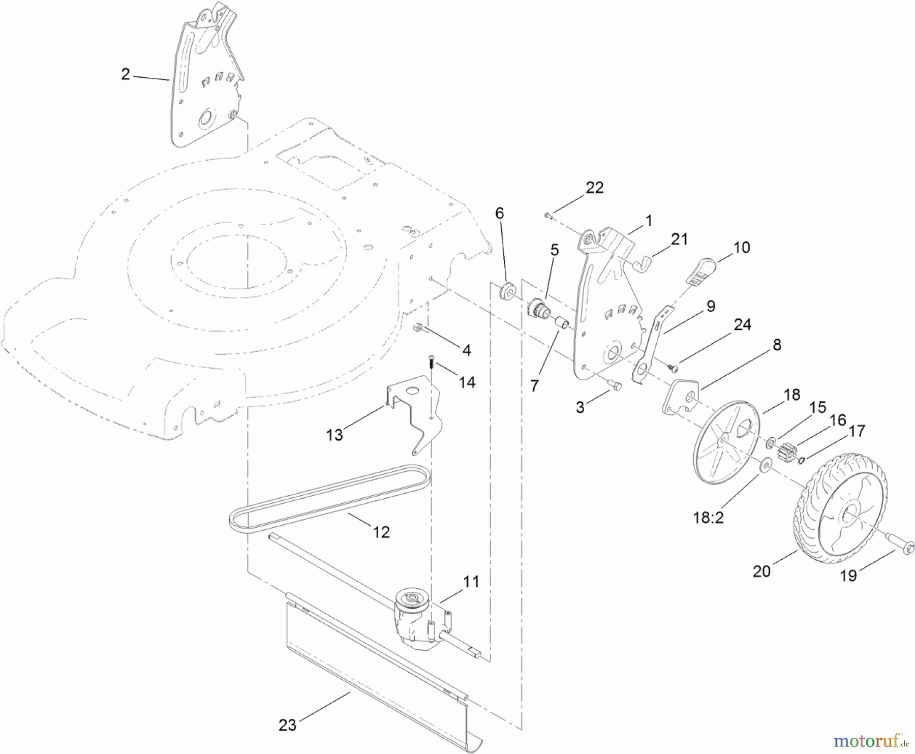 Toro Neu Mowers, Walk-Behind Seite 1 20373 - Toro 22