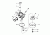 Toro 20586 - Lawnmower, 1988 (8000001-8999999) Ersatzteile CARBURETOR NO. 632098