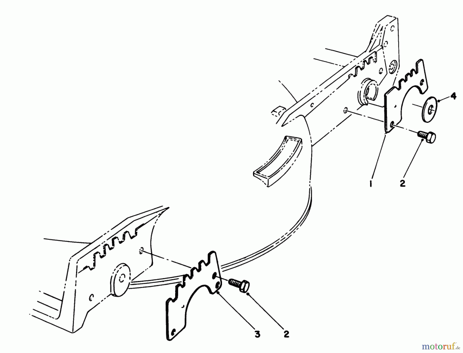  Toro Neu Mowers, Walk-Behind Seite 1 20588C - Toro Lawnmower, 1989 (9000001-9999999) WEAR PLATE KIT MODEL NO. 49-4080 (OPTIONAL)