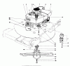 Toro 20660 - Lawnmower, 1975 (5000001-5999999) Ersatzteile ENGINE ASSEMBLY