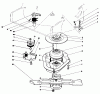 Toro 20684 - Lawnmower, 1987 (7000001-7999999) Ersatzteile BLADE BRAKE CLUTCH ASSEMBLY