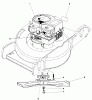 Toro 20698 - Lawnmower, 1980 (0000001-0999999) Ersatzteile ENGINE ASSEMBLY