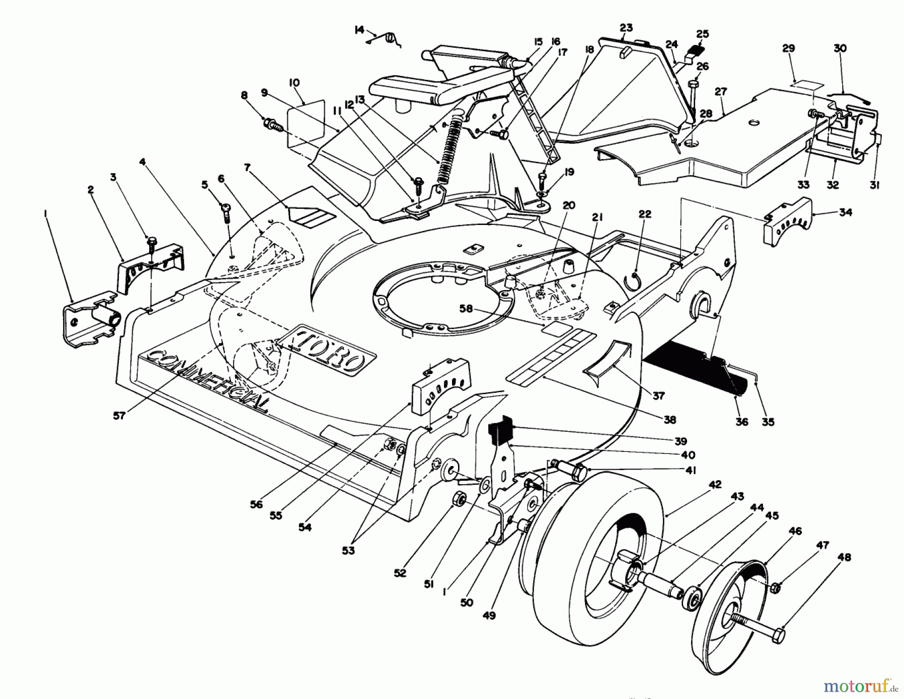 Toro Neu Mowers, Walk-Behind Seite 2 22037B - Toro Proline 21