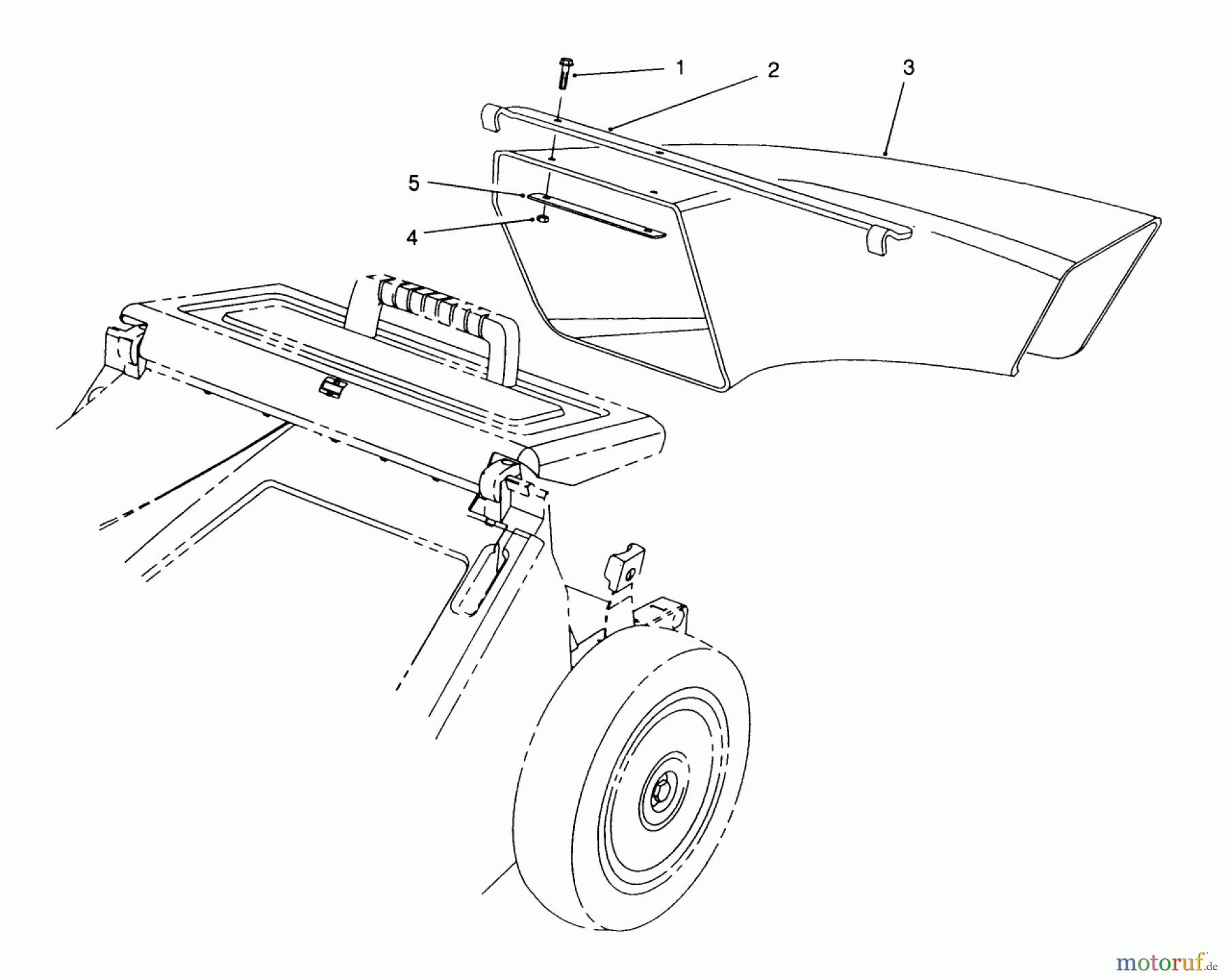  Toro Neu Mowers, Walk-Behind Seite 2 26623 - Toro Lawnmower, 1990 (0000001-0999999) SIDE DISCHARGE CHUTE MODEL NO. 59112 (OPTIONAL)