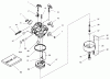 Toro 38592 (1332) - 1332 Power Shift Snowthrower, 2000 (200000001-200999999) Ersatzteile CARBURETOR NO. 640105