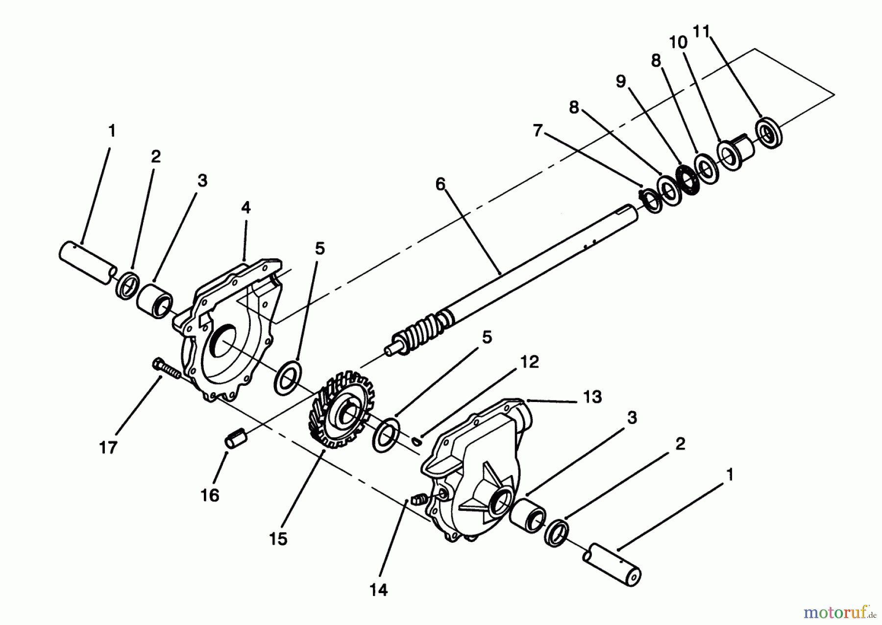 Toro Neu Snow Blowers/Snow Throwers Seite 1 38566 (1132) - Toro 1132 Power Shift Snowthrower, 1995 (59000001-59999999) 32