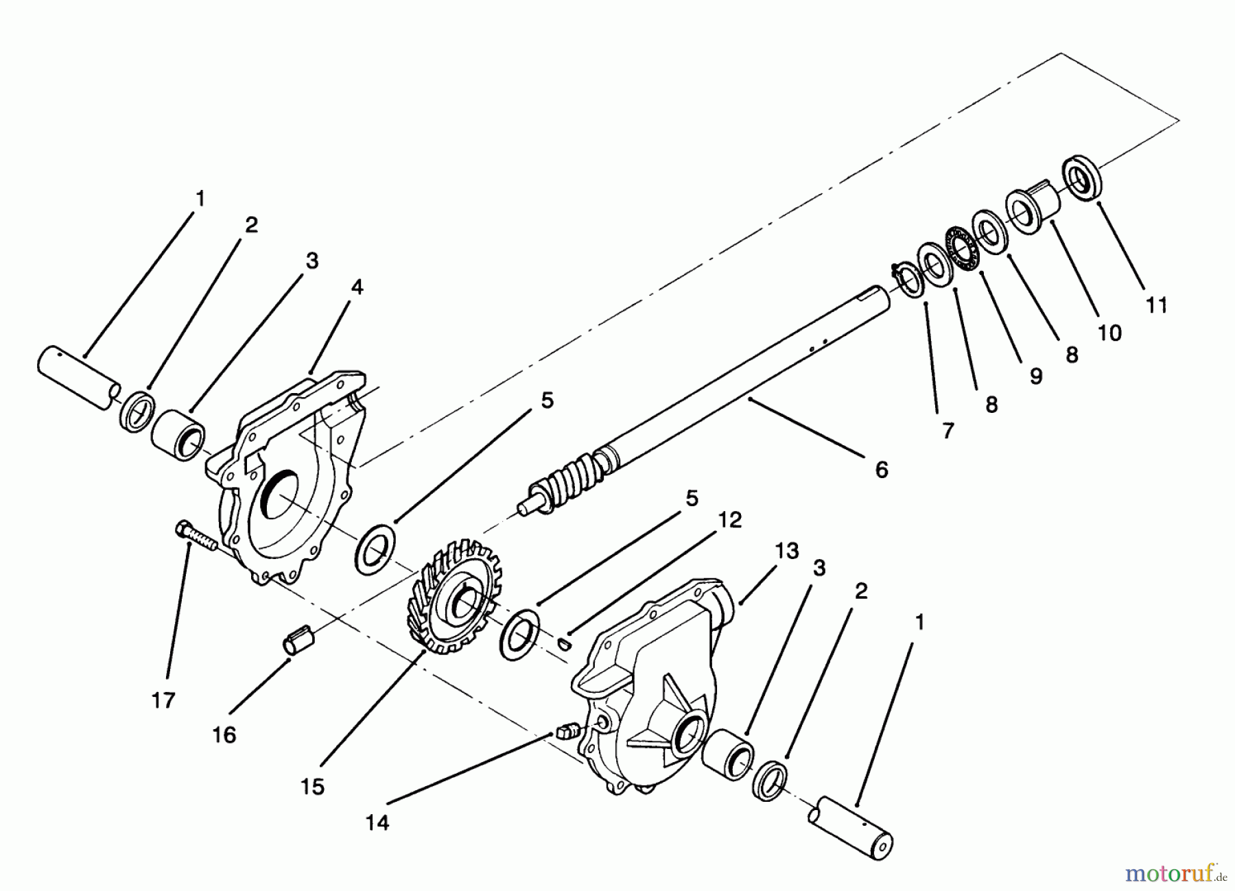 Toro Neu Snow Blowers/Snow Throwers Seite 1 38570 (828) - Toro 828 Power Shift Snowthrower, 1995 (5900001-5999999) 28