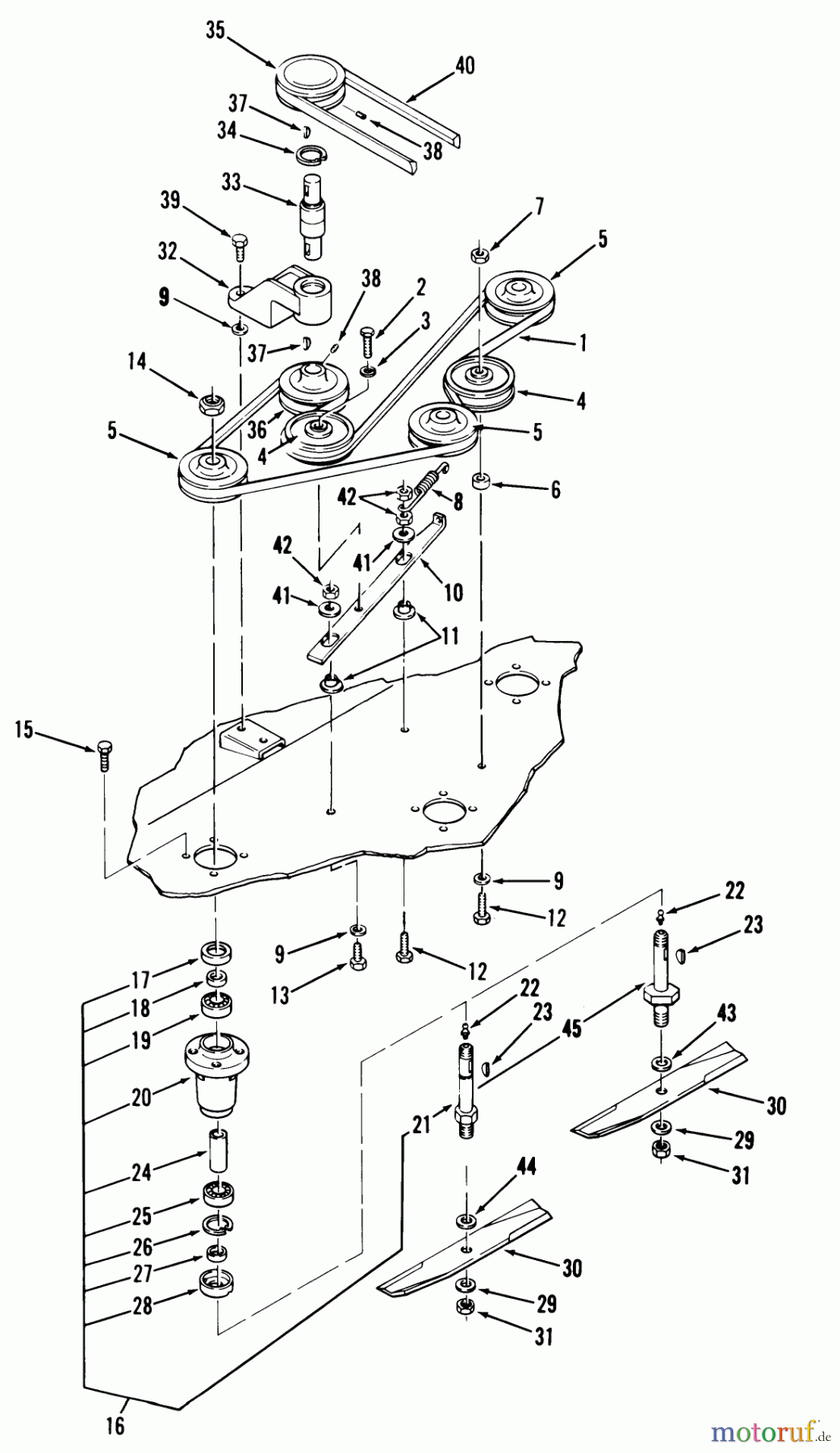  Toro Neu Mowers, Deck Assembly Only 05-36XS01 - Toro 36