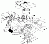 Mähdecks 30136 - Toro 36" Side Discharge Mower (SN: 7000001 - 7999999) (1987) Ersatzteile CUTTING UNIT ASSEMBLY