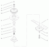 Mähdecks 30149 - Toro 44" Side Discharge Mower (SN: 210000001 - 210999999) (2001) Ersatzteile SPINDLE ASSEMBLY NO. 67-7600