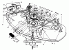 Mähdecks 30544 - Toro 44" Side Discharge Mower, Groundsmaster 120 (SN: 490001 - 499999) (1994) Ersatzteile DECK & SPINDLE ASSEMBLY