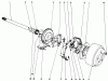 Mähdecks 30555 - Toro 52" Side Discharge Mower, Groundsmaster 200 Series (SN: 4000001 - 4999999) (1984) Ersatzteile BRAKE ASSEMBLY