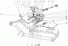 Mähdecks 30555 - Toro 52" Side Discharge Mower, Groundsmaster 200 Series (SN: 4000001 - 4999999) (1984) Ersatzteile CUTTING UNIT MODEL NO. 30560 #3