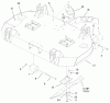 Mähdecks 78477 - Toro 48" Recycler Mower (SN: 890001 - 890522) (1998) Ersatzteile DECK ASM AND BLADES