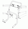 Laubbläser / Laubsauger 62933 - Toro 5 hp Lawn Blower (SN: 4000001 - 4999999) (1984) Ersatzteile HANDLE ASSEMBLY