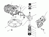 Rasenmäher 22026 - Toro Side Discharge Mower (SN: 6900001 - 6999999) (1996) Ersatzteile CRANKSHAFT ASSEMBLY (MODEL NO. 47PS5-3)