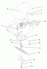 Rasenmäher 22171 - Toro Recycler Mower (SN: 220000001 - 220999999) (2002) Ersatzteile ENGINE AND BLADE ASSEMBLY