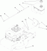 Rasenmäher 22177TE - Toro 53cm Heavy-Duty Recycler Mower (SN: 310000001 - 310999999) (2010) Ersatzteile FUEL TANK ASSEMBLY