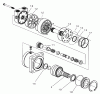 Compact Utility Attachments 22459 - Toro Trencher Head, Dingo Compact Utility Loader (SN: 240000001 - 240999999) (2004) Ersatzteile HYDRAULIC MOTOR ASSEMBLY NO. 104-1946