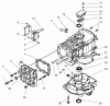 Rasenmäher für Großflächen 30193 - Toro Mid-Size ProLine Mower, Gear Drive, 12.5 hp, 36" Side Discharge Deck (SN: 990251 - 999999) (1999) Ersatzteile CRANKCASE