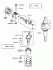 Rasenmäher für Großflächen 30526 - Toro Mid-Size ProLine Mower, Pistol Grip, Hydro Drive, 15 hp, 48" Side Discharge Deck (SN: 230000001 - 230999999) (2003) Ersatzteile PISTON/CRANKSHAFT ASSEMBLY KAWASAKI FH451V-BS04