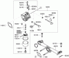Rasenmäher für Großflächen 30682 - Toro Commercial Walk-Behind Mower, Fixed Deck, Pistol Grip, Gear Drive, 32" Cutting Unit (SN: 290000001 - 290999999) (2009) Ersatzteile CARBURETOR ASSEMBLY KAWASAKI FH430V-CS25