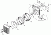 Zerto-Turn Mäher 74171 (Z150) - Toro Z Master Mower, 44" SFS Side Discharge Deck (SN: 200000001 - 200999999) (2000) Ersatzteile GROUP 10 AIR INTAKE ASSEMBLY