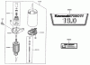 Zerto-Turn Mäher 74173 (Z149) - Toro Z Master Mower, 52" SFS Side Discharge Deck (SN: 990001 - 999999) (1999) Ersatzteile STARTER/DECALS - KAWASAKI FH601V-S07