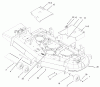 Zerto-Turn Mäher 74179 (Z149) - Toro Z Master Mower, 52" SFS Side Discharge Deck (SN: 230006001 - 230007000) (2003) Ersatzteile DECK AND WHEEL GAGE ASSEMBLY