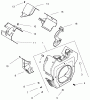 Zerto-Turn Mäher 74203 (Z255) - Toro Z Master Mower, 62" SFS Side Discharge Deck (SN: 992000 - 994000) (1999) Ersatzteile GROUP 6-BLOWER HOUSING & BAFFLES (CH25S 68606 KOHLER)