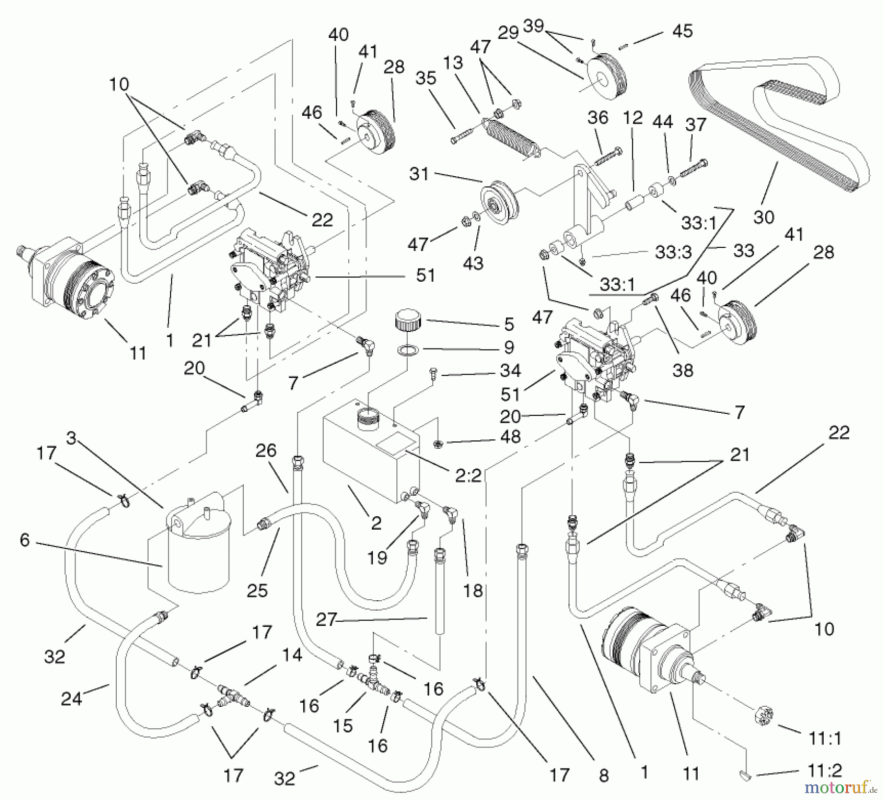  Zerto-Turn Mäher 74240 (Z286E) - Toro Z Master Mower, 62