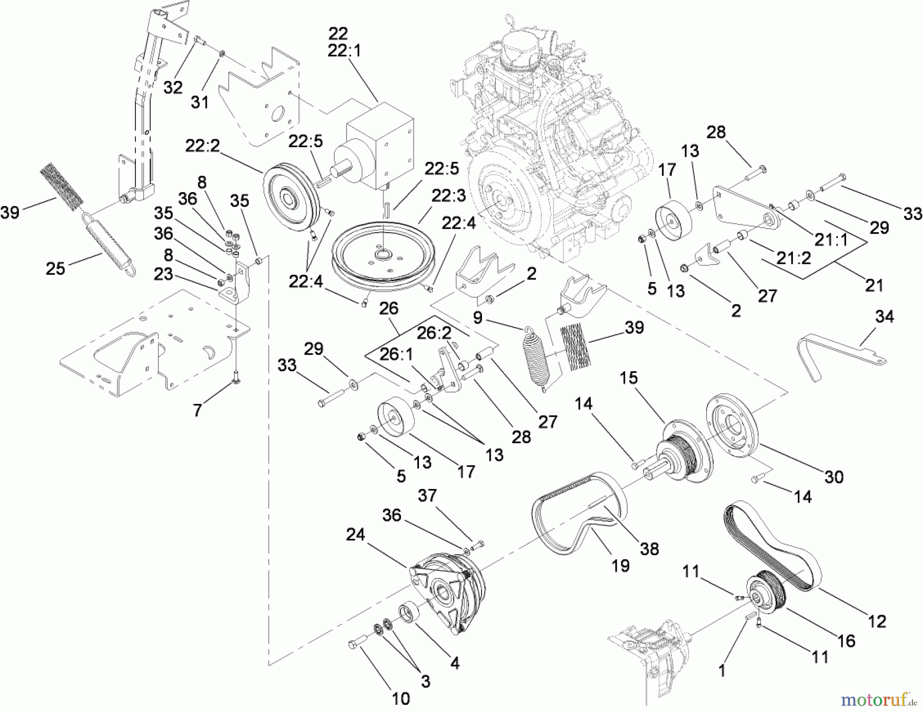  Zerto-Turn Mäher 74254 (Z580) - Toro Z Master Mower, 72