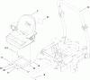 Zerto-Turn Mäher 74272 (Z550) - Toro Z Master Mower, 60" TURBO FORCE Side Discharge Deck (SN: 280000001 - 280999999) (2008) Ersatzteile ROLL-OVER PROTECTION SYSTEM ASSEMBLY