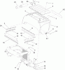 Zerto-Turn Mäher 74279TE (Z580-D) - Toro Z Master Mower, 52 Rear Discharge Deck (SN: 310000001 - 310999999) (2010) Ersatzteile HOOD ASSEMBLY