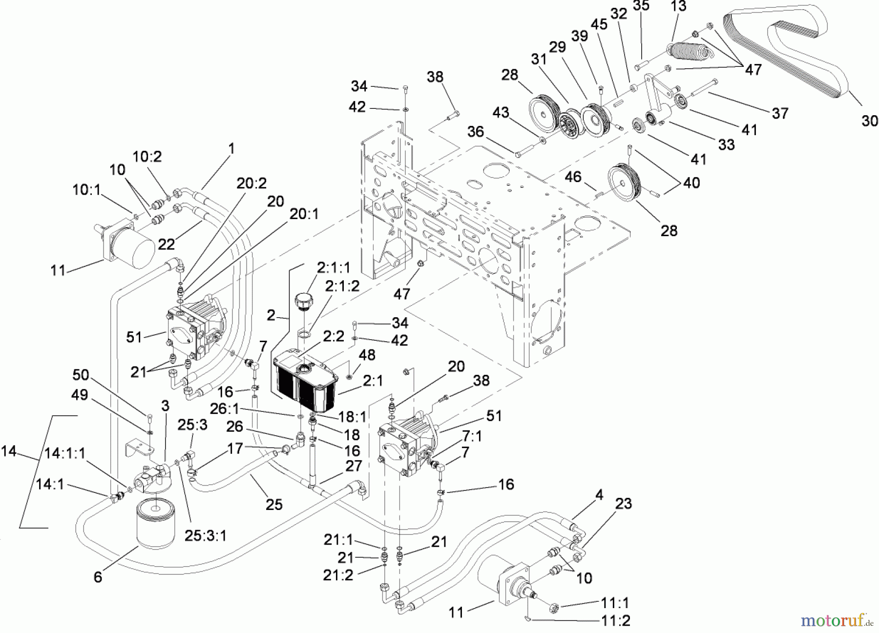  Zerto-Turn Mäher 74291 (Z500) - Toro Z Master Mower, 52