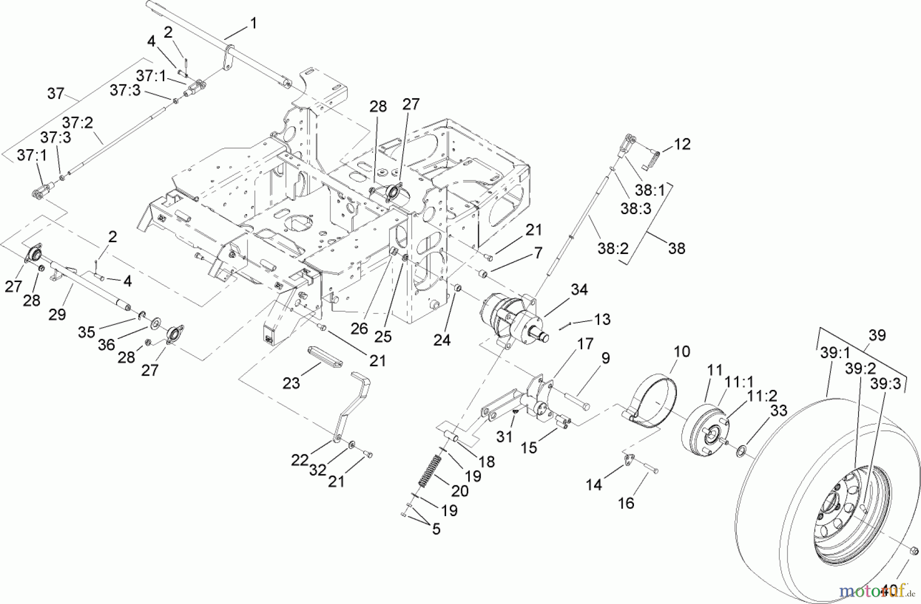  Zerto-Turn Mäher 74414 (Z450) - Toro Z Master Mower, 52