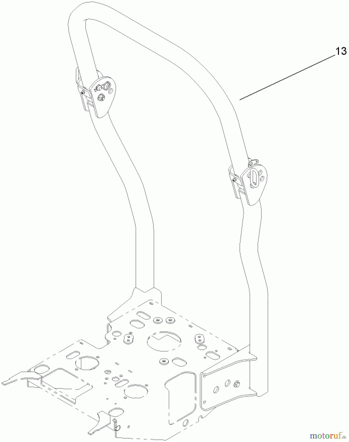  Zerto-Turn Mäher 74417CP (Z453) - Toro Z Master Mower, 48