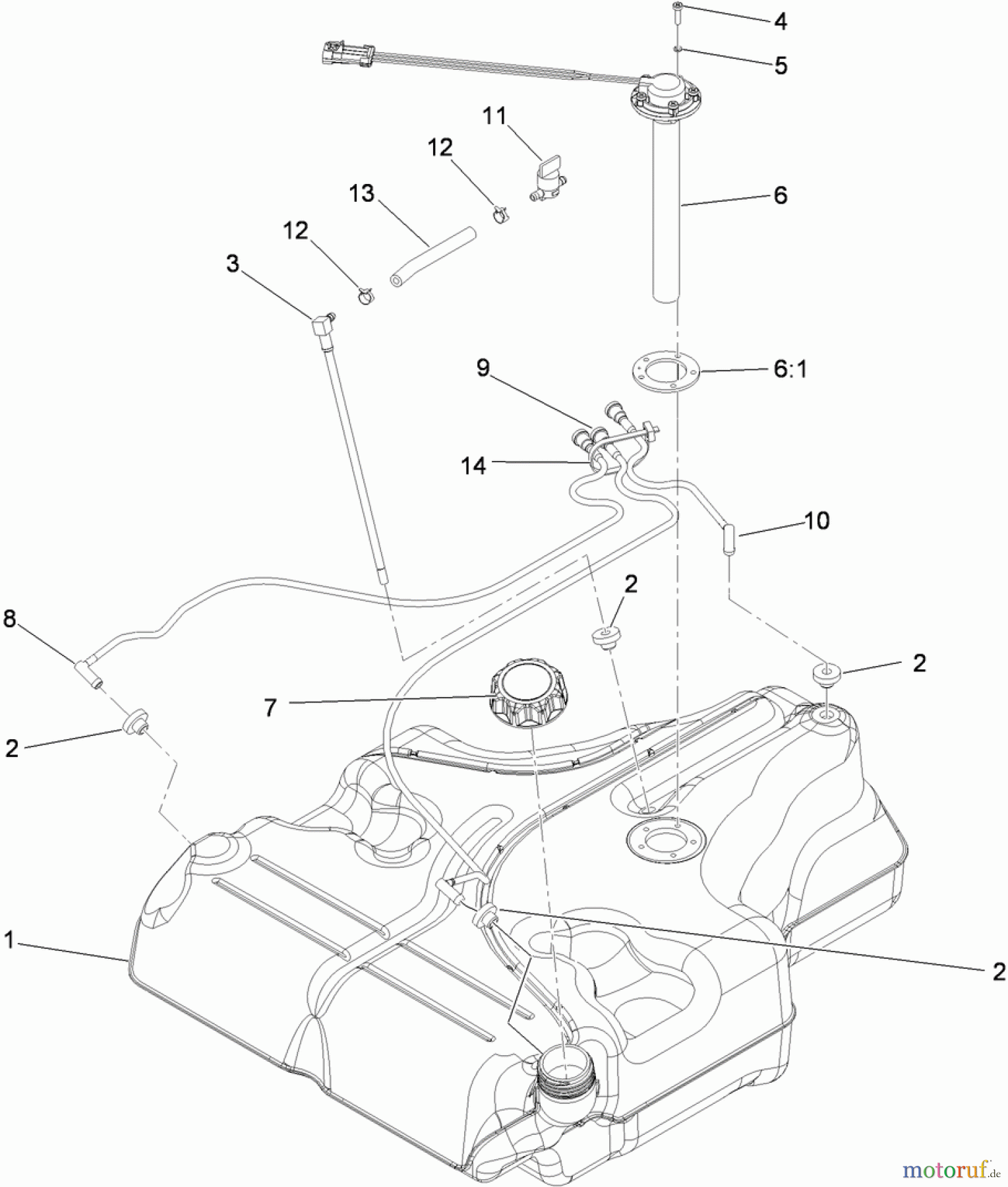  Zerto-Turn Mäher 74903 - Toro Z Master G3 Riding Mower, 52