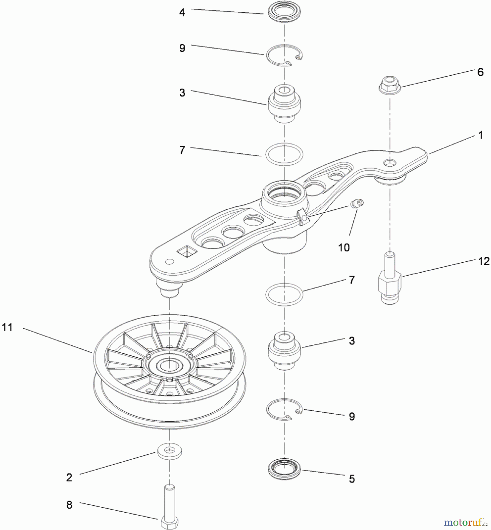 Zerto-Turn Mäher 74938 - Toro Z Master G3 Riding Mower, 72