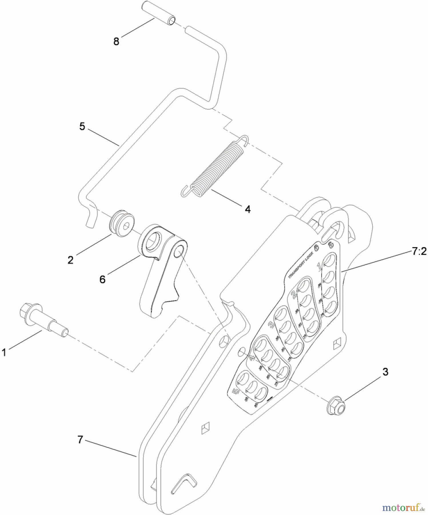 Zerto-Turn Mäher 74943CP - Toro Z Master G3 Riding Mower, 52