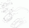 Zerto-Turn Mäher 74954 - Toro Z Master Commercial 3000 Series Riding Mower, 60" TURBO FORCE Side Discharge Deck (SN: 313000001 - 313999999) (2013) Ersatzteile FENDER, CONSOLE AND CONTROL ASSEMBLY